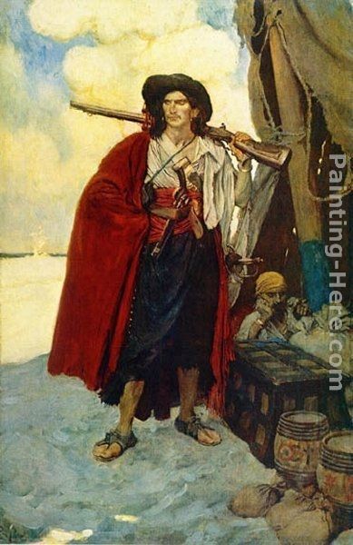 Howard Pyle The Pirate was a Picturesque Fellow